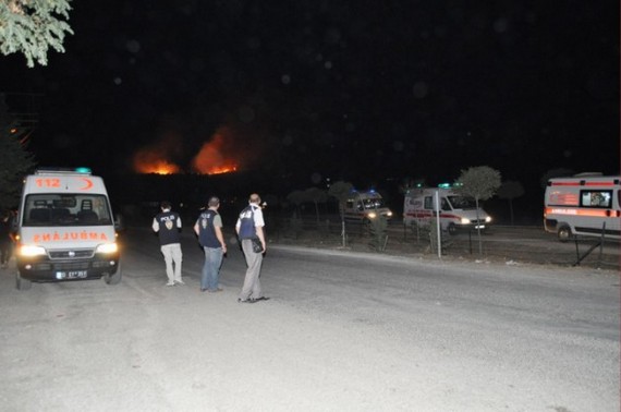 Askeri Cephanelikte Patlama 8