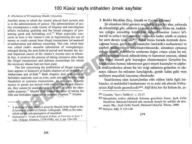 İntihalin böylesi hem de İlahiyat Fakültesinde