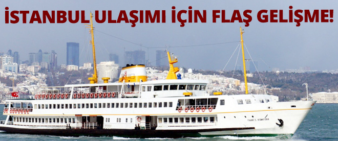 Vapur seferleri iptal edildi