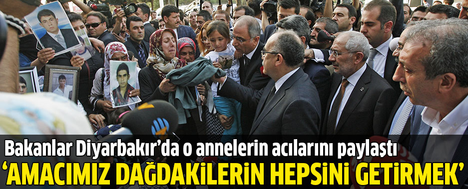 Bakanlar'dan acılı ailelere ziyaret