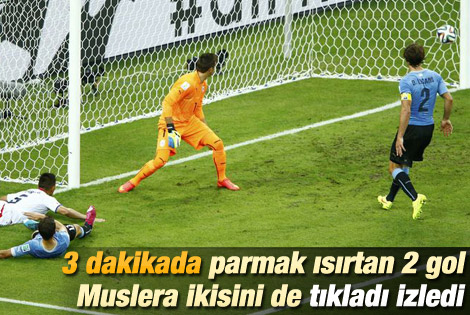 Uruguay 1-3 Kosta Rika