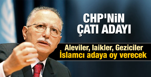 CHP-MHP ittifakının çatı adayı Ekmeleddin İhsanoğlu