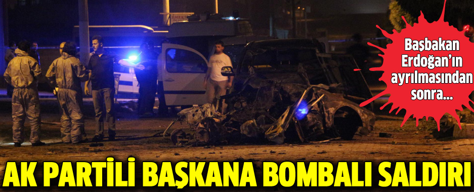 Menderes Atilla'ya bombalı saldırı!