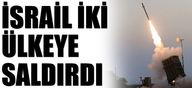 İsrail, Suriye ve Lübnan'ı vurdu