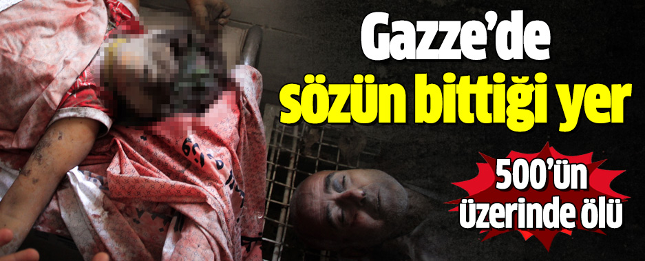 Savaş değil soykırım: Ölü sayısı 500'ü geçti