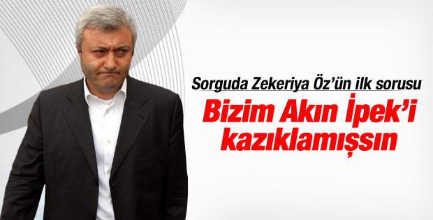 Tuncay Özkan'dan Zekeriya Öz tweeti