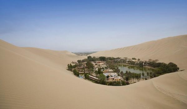 Çölün ortasında masalsı bir vaha!