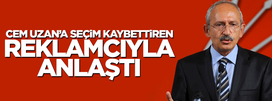 CHP Ali Taran'la seçim kampanyası için anlaştı