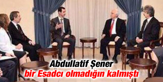 Perinçek ve Abdüllatif Şener Beşar Esed'in konuğu oldu