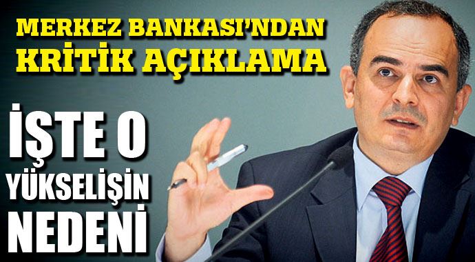 Merkez Bankası'ndan enflasyon açıklaması