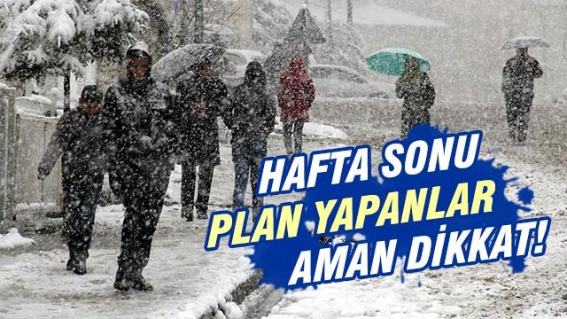 Meteorolojiden kritik kar uyarısı!
