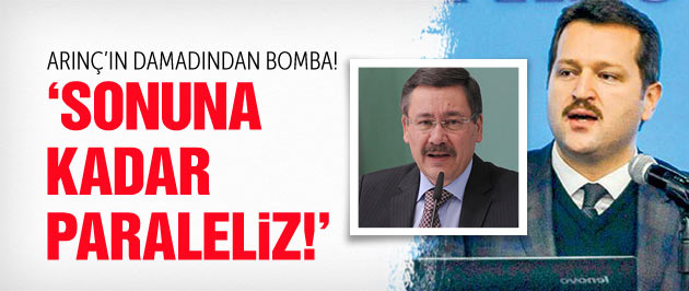 Gökçek'in paralelci dediği Arınç'ın damadı konuştu
