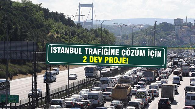 İstanbul trafiğine çözüm için 2 dev proje!