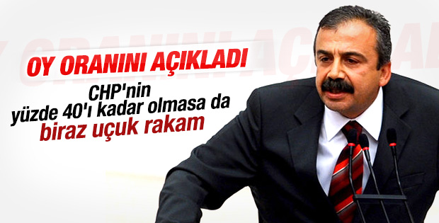 Sırrı Süreyya Önder HDP'nin oy oranını açıkladı