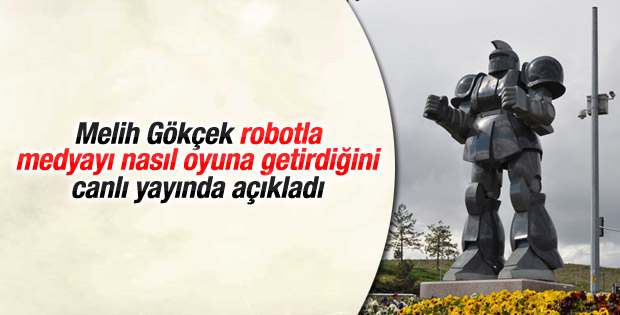 Melih Gökçek'ten robot açıklaması
