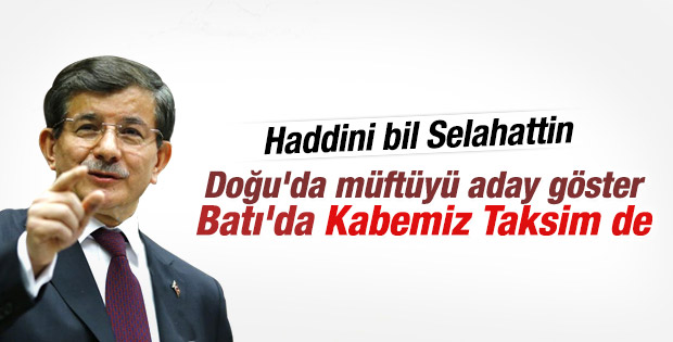 Başbakan Davutoğlu'nun Niğde mitingi konuşması