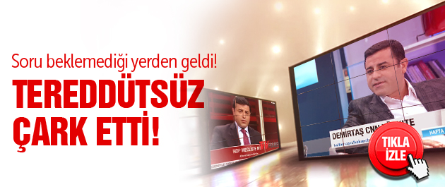 Selahattin Demirtaş'tan soykırım çarkı!