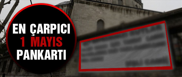 1 Mayıs Şişli Camii'nde flaş 1 Mayıs uyarısı