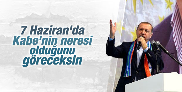 Cumhurbaşkanı Erdoğan'dan Demirtaş'a Kabe cevabı