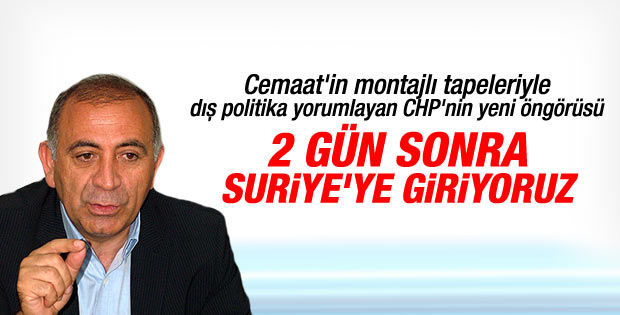 CHP'li Gürsel Tekin'den Türkiye Suriye'ye girecek iddiası