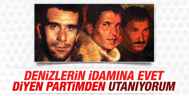 CHP'li İl Başkanı: İdamı onaylayan CHP'lilerden utanıyorum