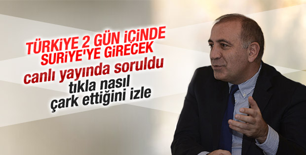 Gürsel Tekin Suriye iddiasında yanıldı