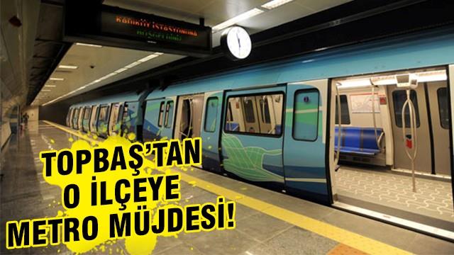 Topbaş'tan Sultanbeyli’ye metro müjdesi