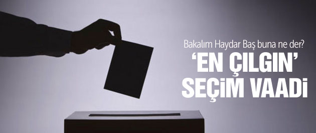 2015 seçimleri için en çılgın vaat 'Maçlar bedava'