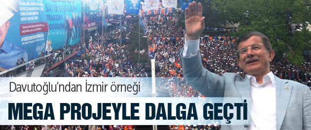 Davutoğlu Trabzon'da CHP'ye yüklendi