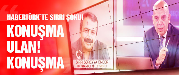 Sırrı Süreyya şoku : 'Konuşma lan konuşma'
