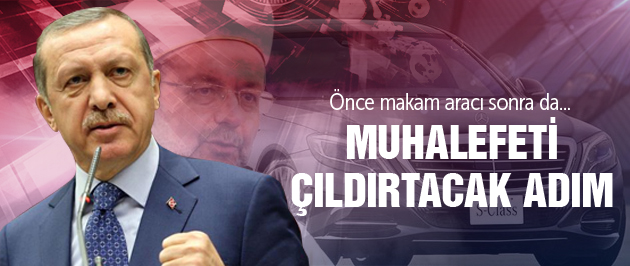 Erdoğan'dan Diyanet'e uçak talebi!