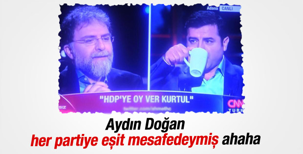 CNN Türk'te HDP'ye oy ver kurtul KJ'si