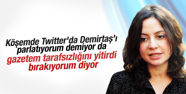Aslı Aydıntaşbaş Milliyet'i bıraktı