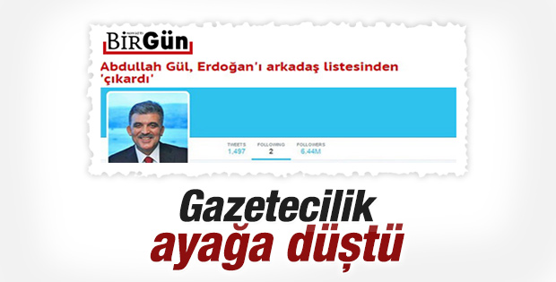 BirGün'den komik Abdullah Gül ve Erdoğan haberi