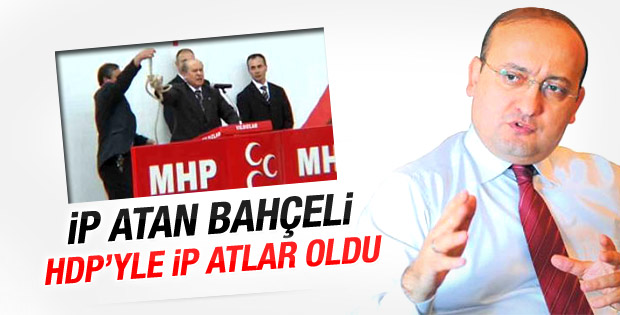 Yalçın Akdoğan: İp atan Bahçeli ip atlar oldu