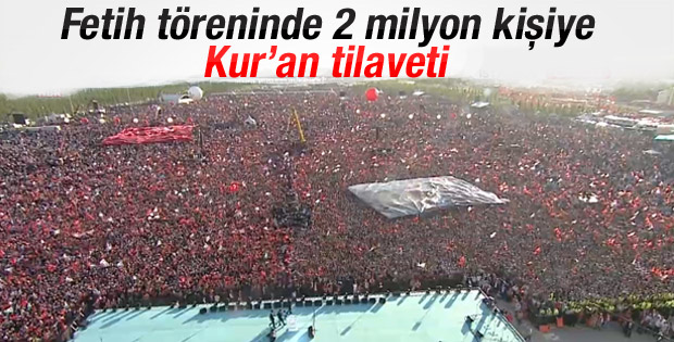 İstanbul'un Fethi'nin 562. yılı şölenle kutlanıyor