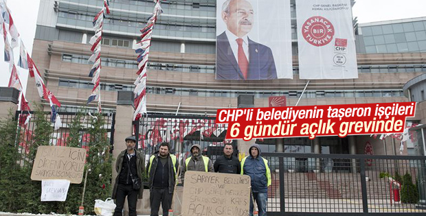 CHP'li Sarıyer Belediyesi'nin işçileri isyan etti