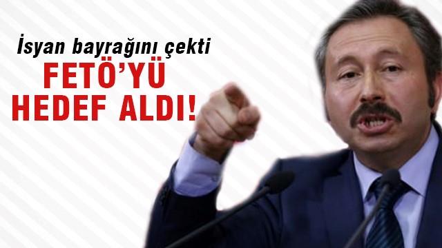 İdris Bal isyan bayrağını çekti