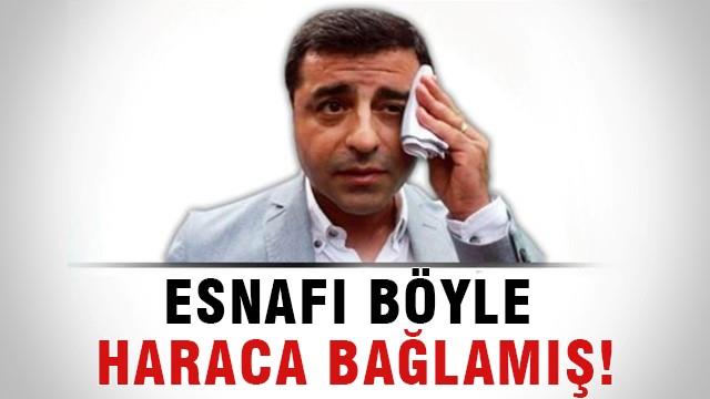 HDP, esnafı böyle haraca bağlamış