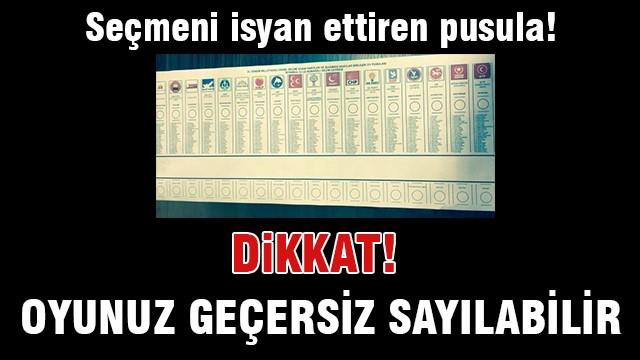 İstanbullu seçmeni isyan ettiren pusula!