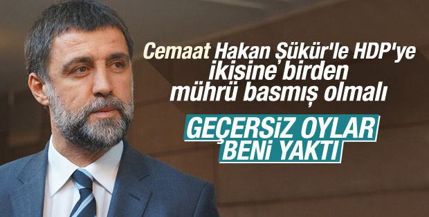 Meclis'e giremeyen Hakan Şükür'den ilk açıklama