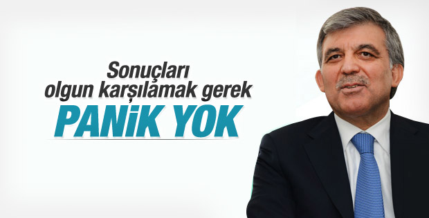 Abdullah Gül'den seçim sonrası ilk açıklama