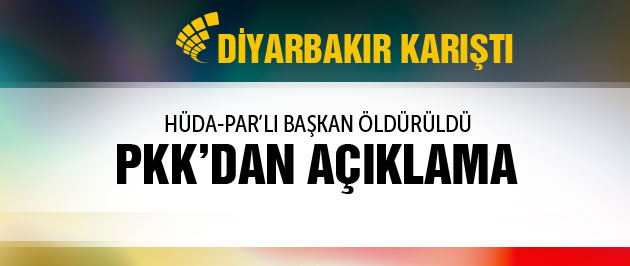 Diyarbakır son dakika İhya Der başkanı öldürüldü