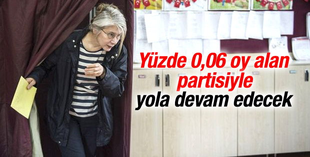 Emine Ülker Tarhan'ın partisi yola devam edecek