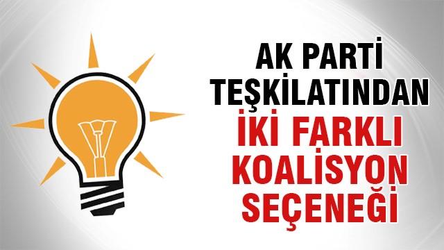 AK Parti'de Batı teşkilatları MHP, Doğu CHP diyor