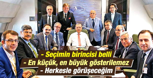 Erdoğan: Hükümet kurma görevi seçimin birincisine verilir