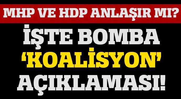 MHP'li vekilden çok sert HDP açıklaması