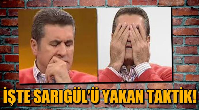 İşte Sarıgül'ü yakan taktik!