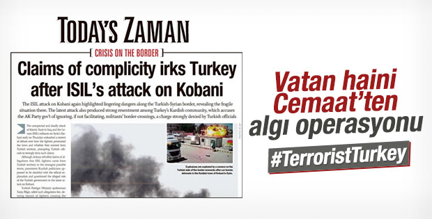 İngilizce Zaman Türkiye'yi terörist ülke gibi gösteriyor
