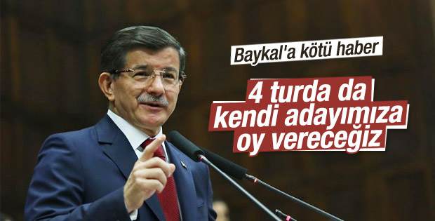 AK Parti 4 turda da kendi adayını destekleyecek